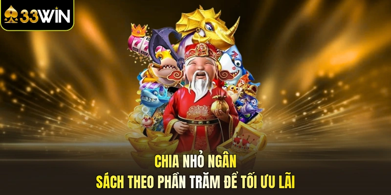 Chia nhỏ ngân sách theo phần trăm để tối ưu lãi