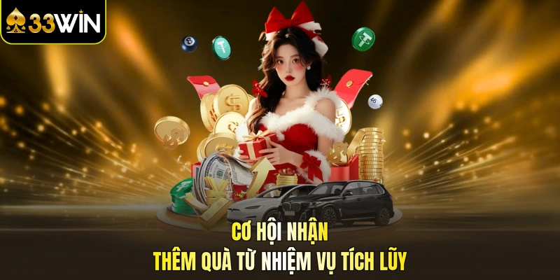 Cơ hội nhận thêm quà từ nhiệm vụ tích lũy